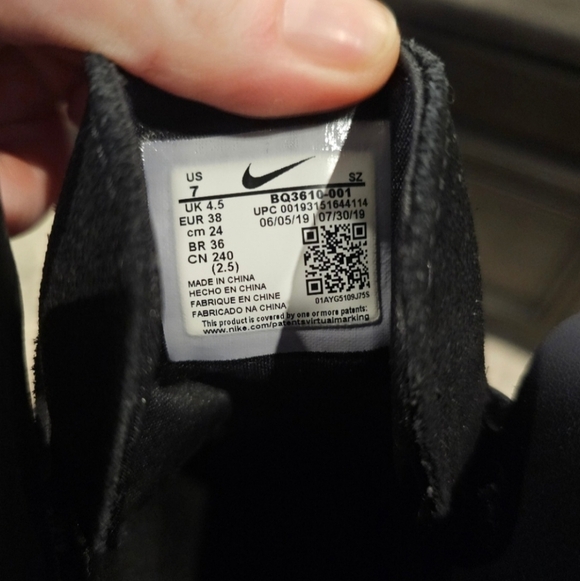 Nike Women's Vandalised LX 'Black Sneakers - Picture 9 of 9